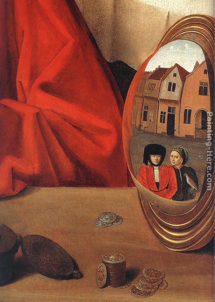 St Eligius in His Workshop (detail) painting - Petrus Christus St Eligius in His Workshop (detail) art painting